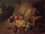 Jean Baptiste Oudry Still Life with Fruit Spain oil painting artist